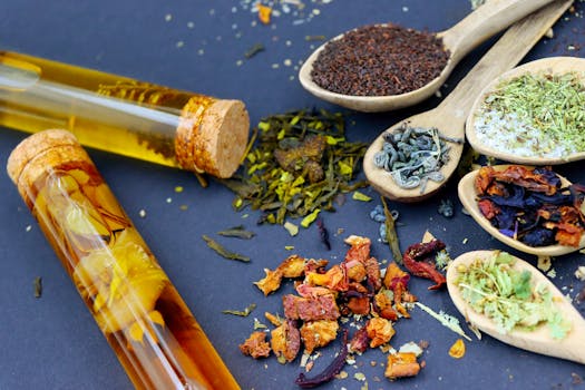 image of herbal teas