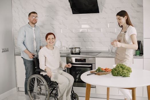 image of a man preparing healthy meals