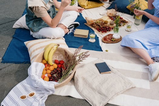 a healthy meal being enjoyed